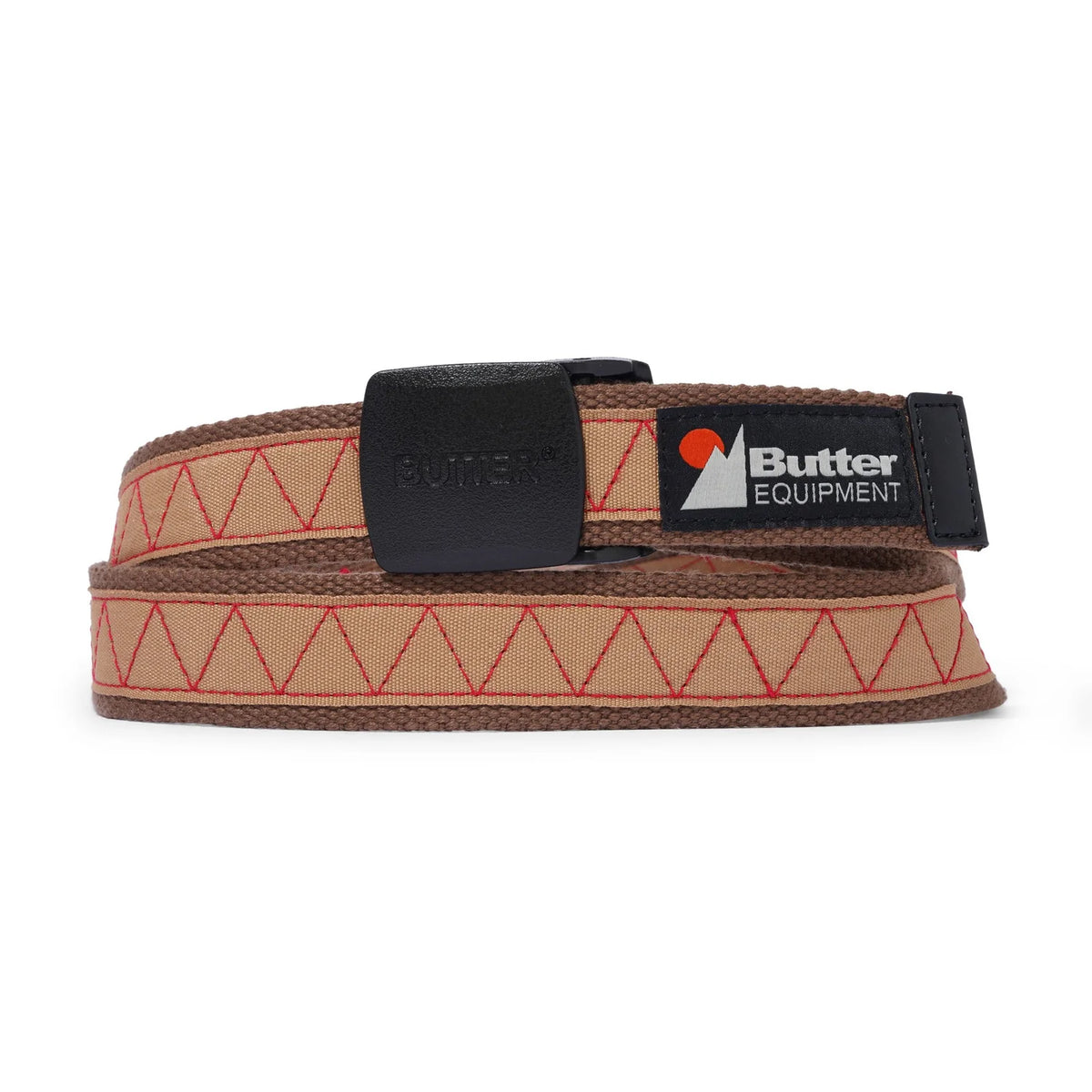 Butter Goods Equipment Woven Belt - Brown