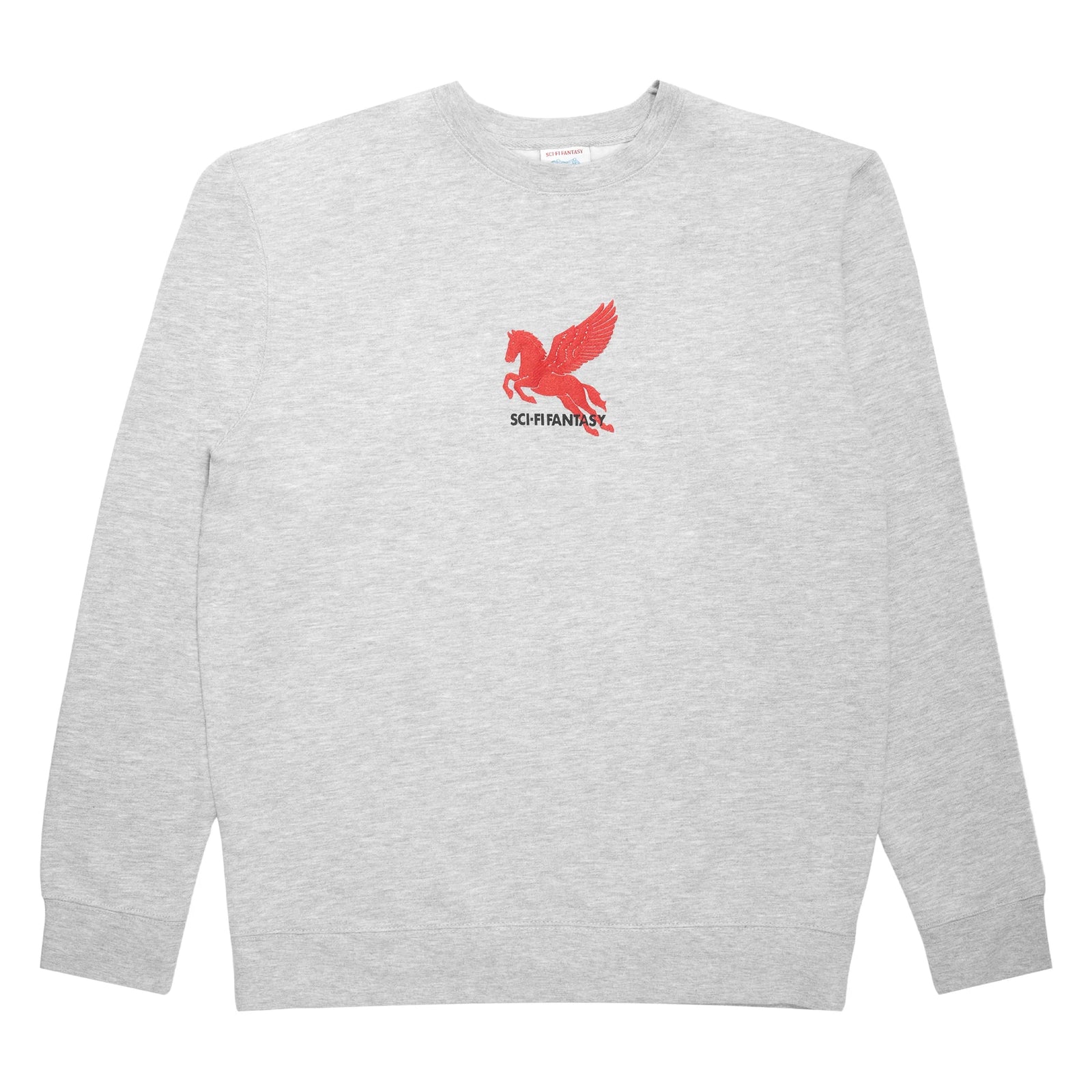 Sci-Fi Fantasy Pegasus Crewneck - Gray