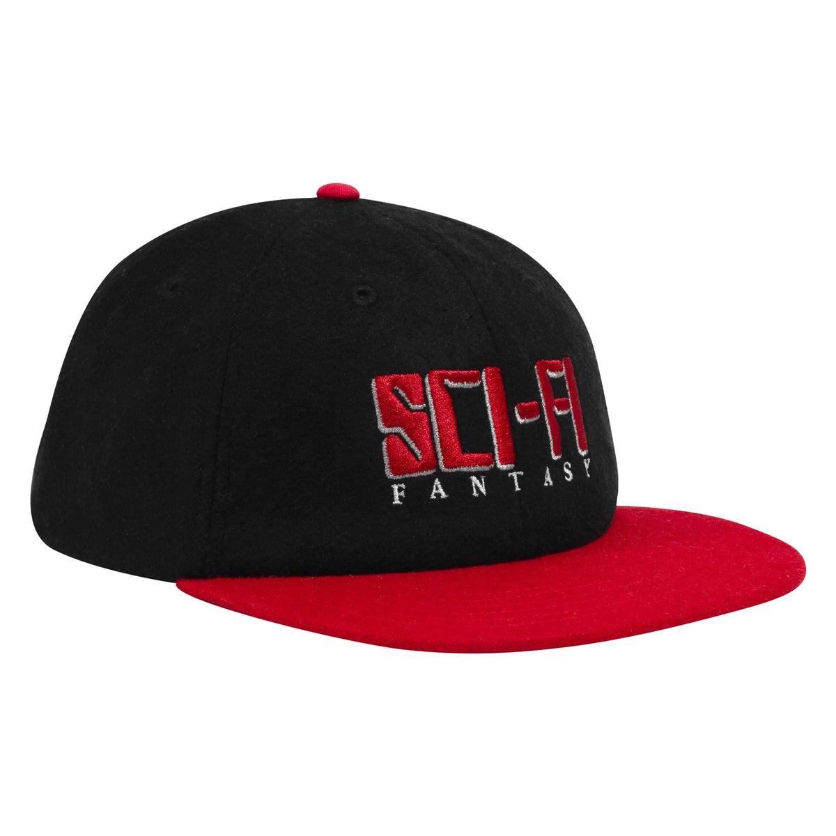 Sci-Fi Fantasy Display Hat - Black Red