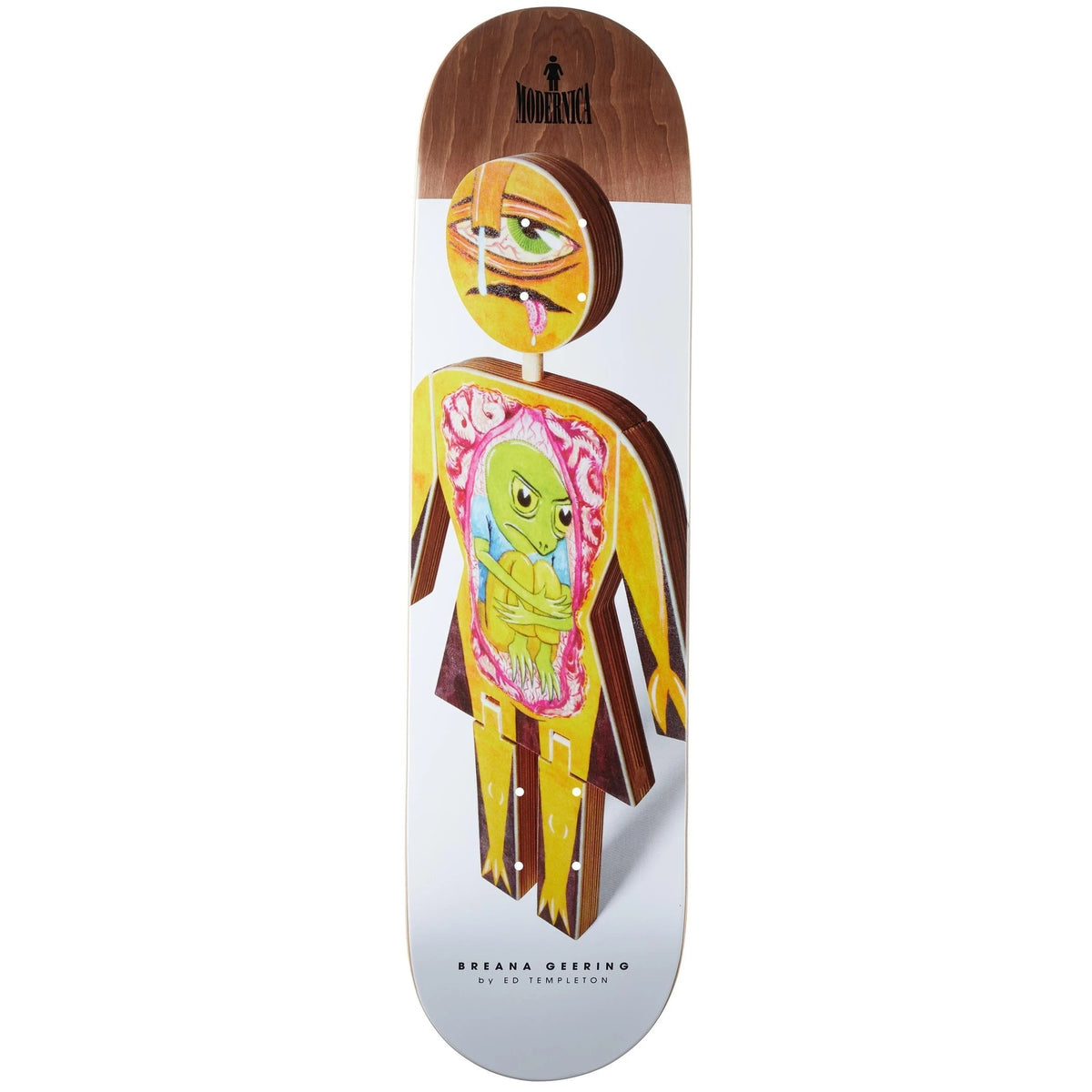 Girl Geering Modernica Deck - 8.0