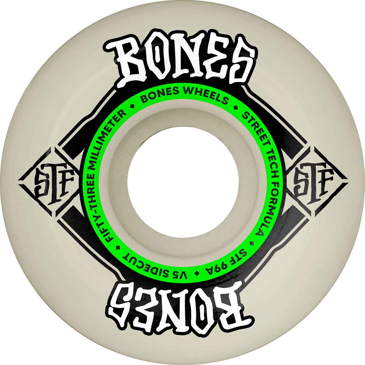 Bones STF Sidecuts V5 99A Wheels
