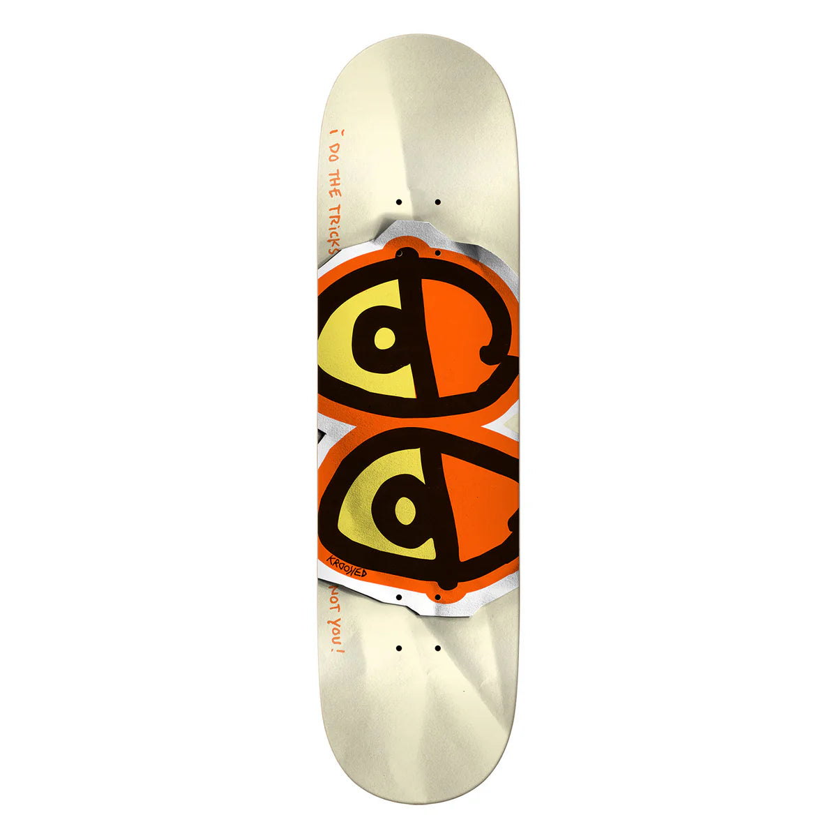 Krooked DBX Eyes Skateboard Deck 8.5