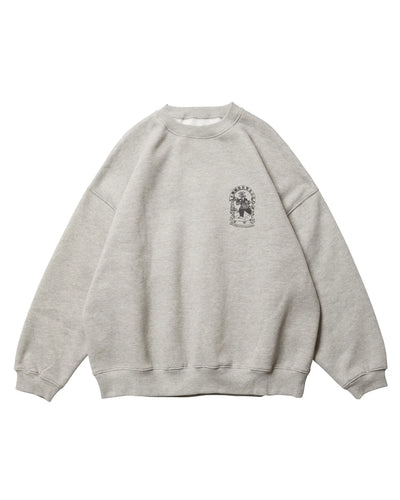 Evisen Emblem Crewneck Heather Grey
