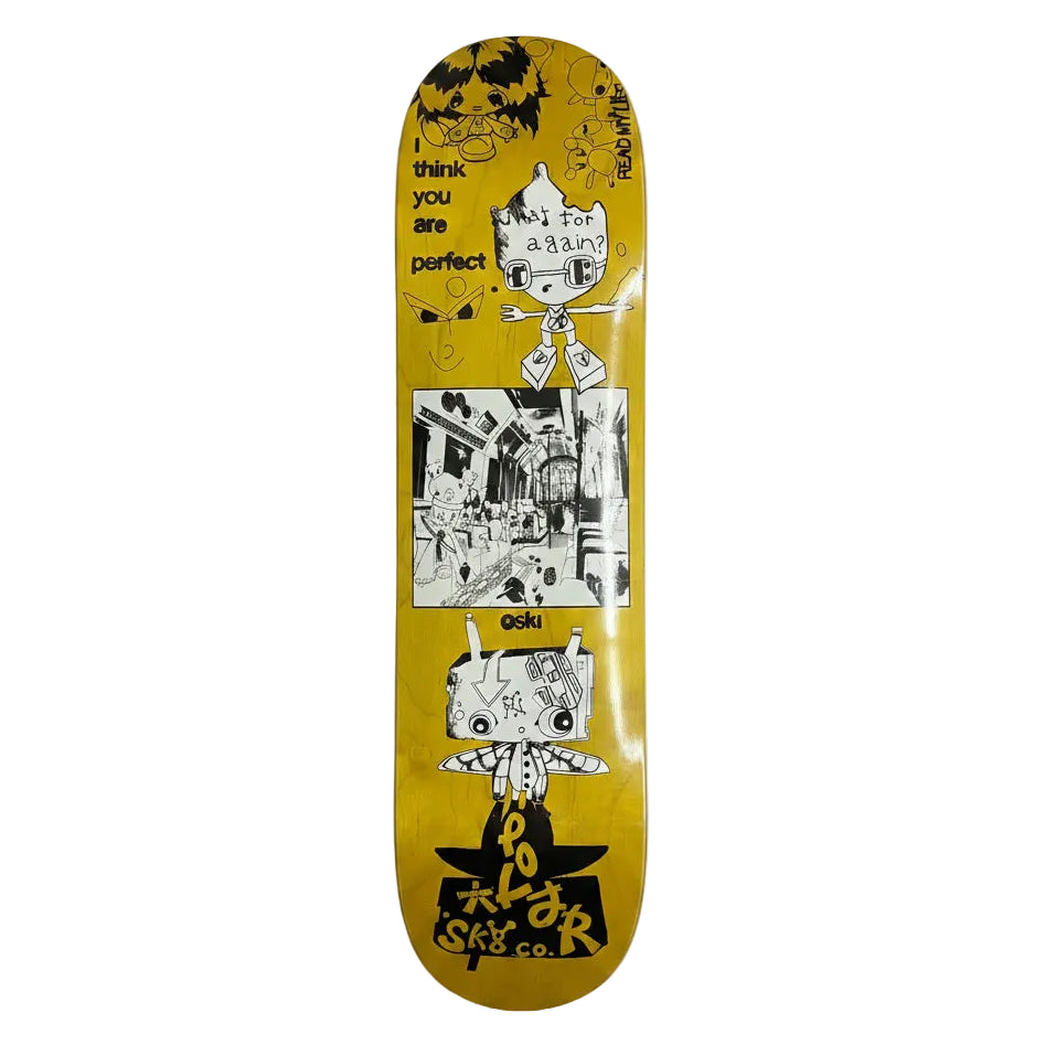 Polar Skate Co | Oski 'I Think You Perfect' Deck - 8.0