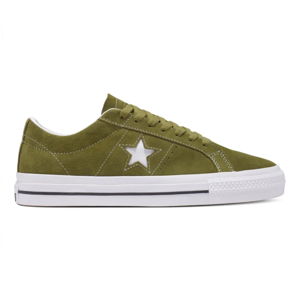 Converse One Star Pro Ox - Trolled Green/White/Black
