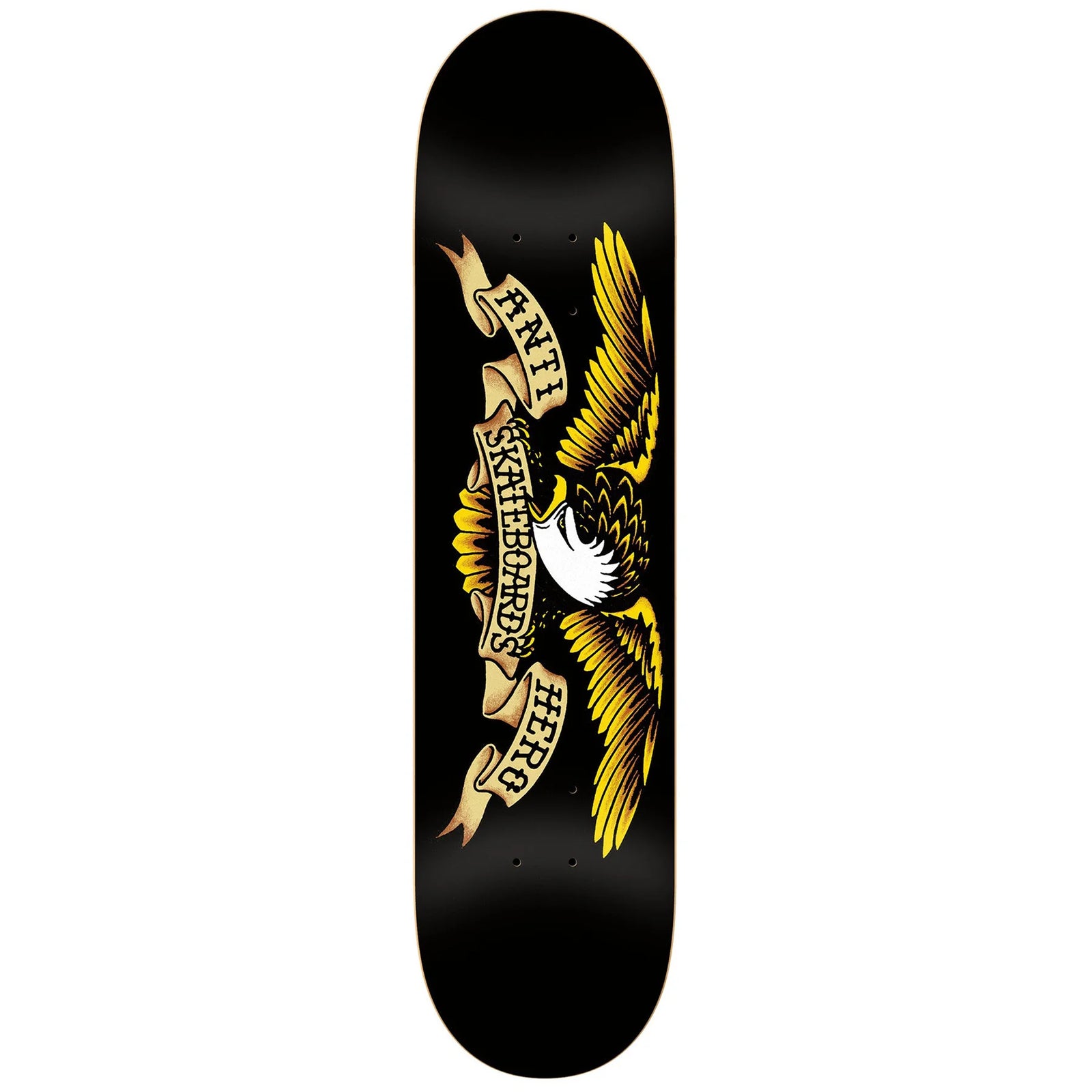 Anti Hero Classic Eagle Black Deck 8.125