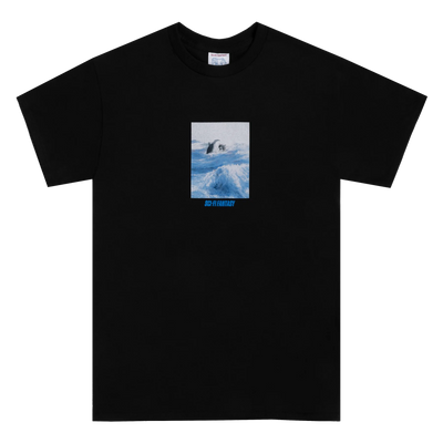 Sci-Fi Fantasy Killer Whale T-Shirt - Black