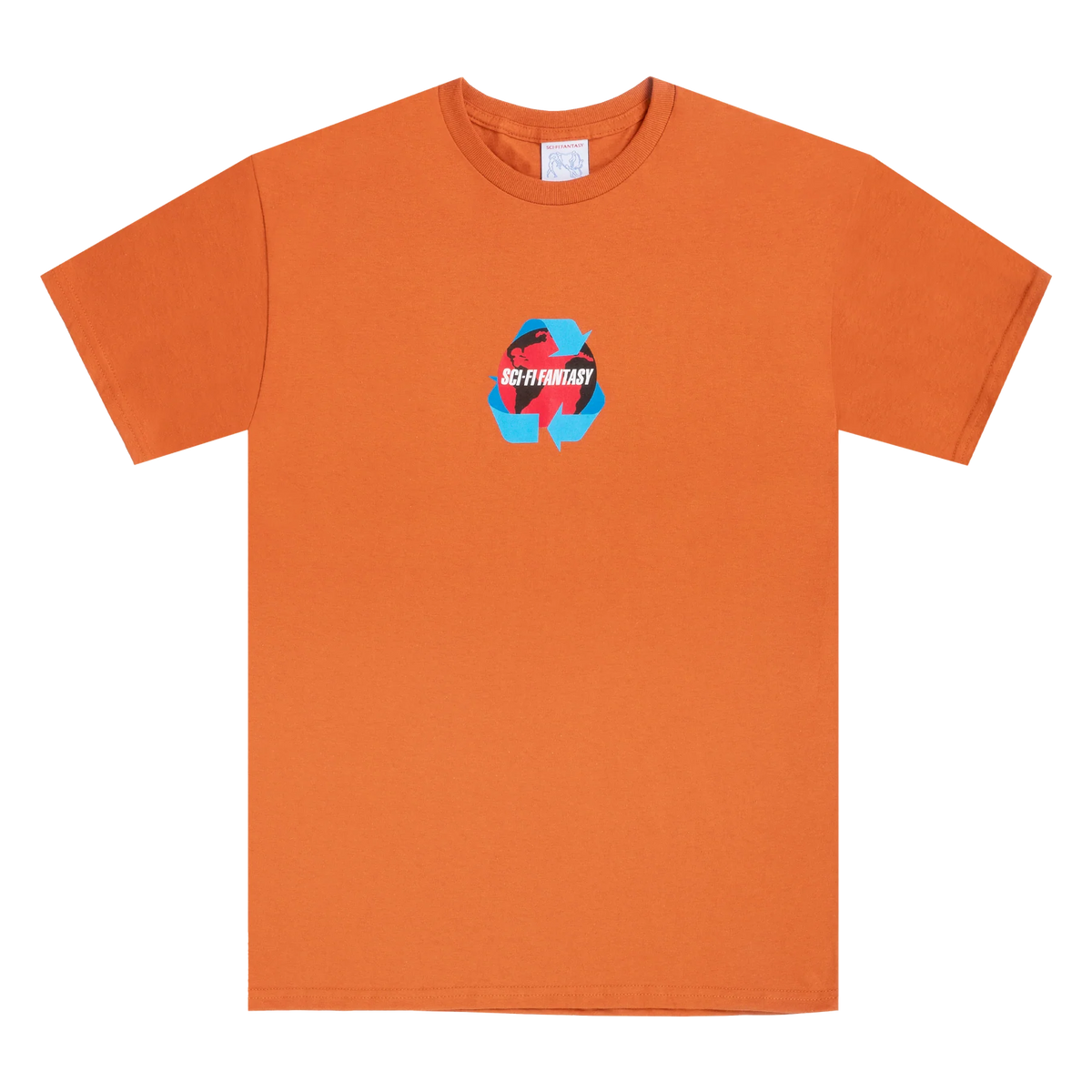Sci-Fi Fantasy Recycle T-Shirt - Orange