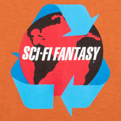 Sci-Fi Fantasy Recycle T-Shirt - Orange