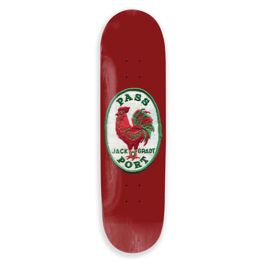 Pass~Port Jack O Grady Patch Series Skateboard Deck - 8.25 / 8.5