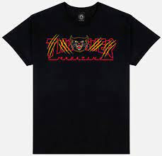 Thrasher Gato Logo T-Shirt - Black