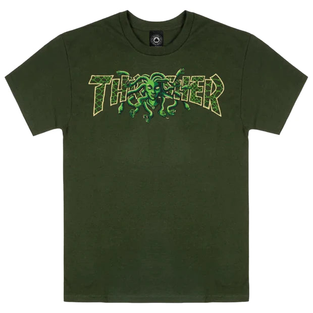 Thrasher Medusa T-Shirt - Green