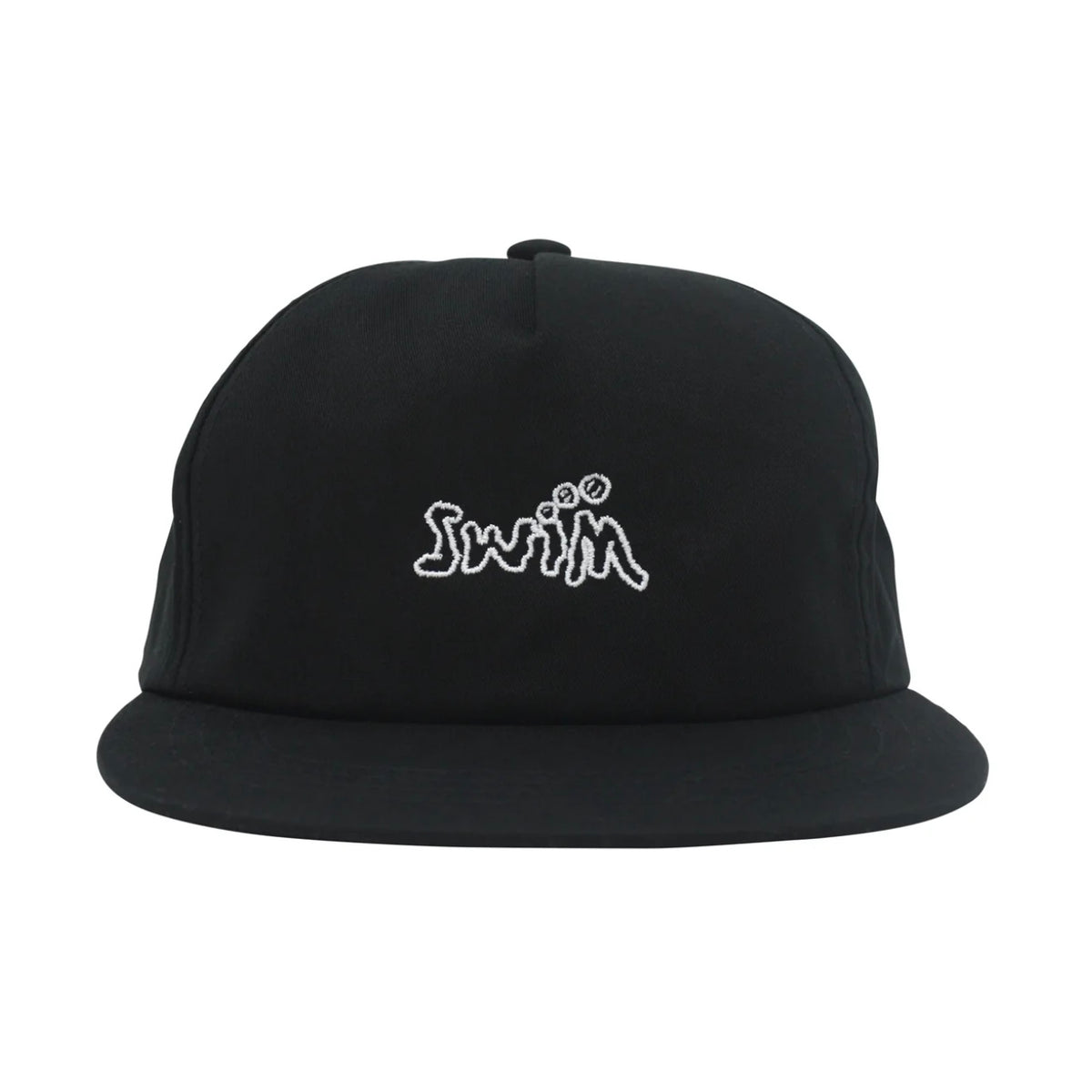 Swim Logo 5-Panel Hat - Black