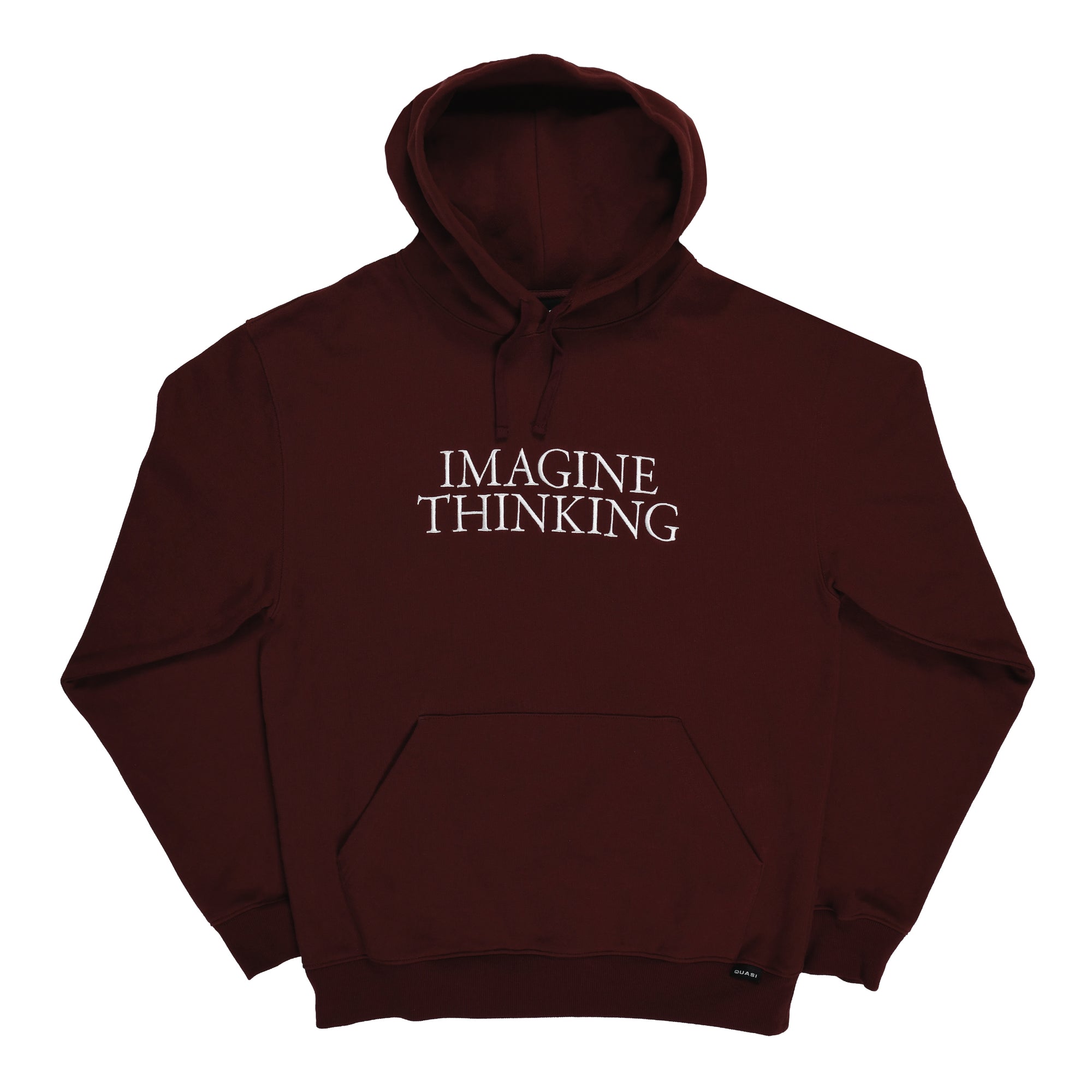 Quasi Imagine Hoodie- Maroon