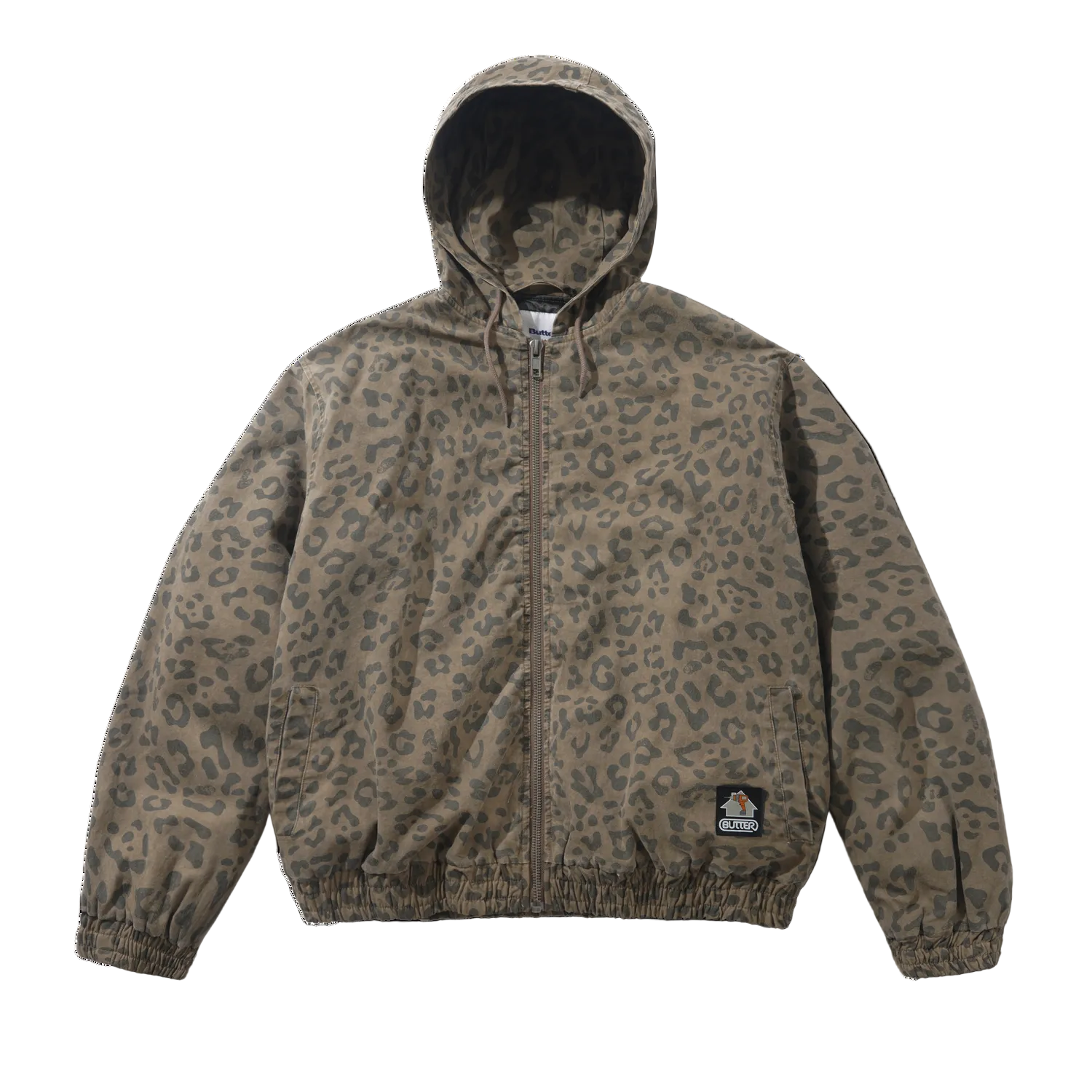Butter Goods Insulated Work Jacket - Leopard