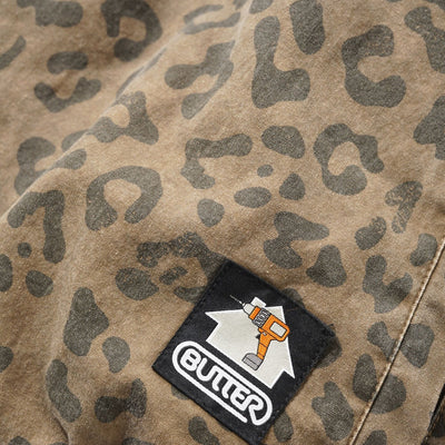 Butter Goods Insulated Work Jacket - Leopard