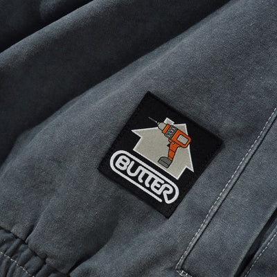 Butter Goods Insulated Work Jacket - Washed Slate