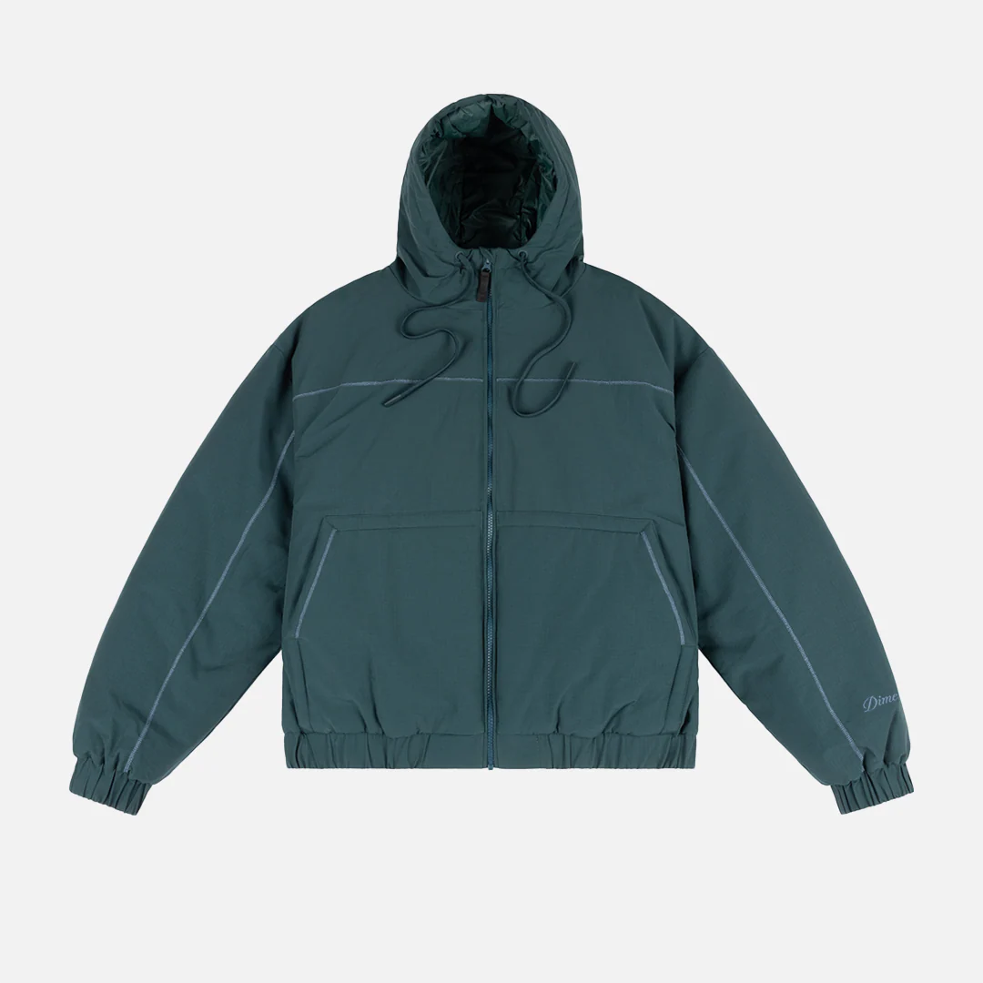 Dime Quilted Ripstop Puffer - Emerald