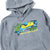 Krooked X 35th North Orca Ramp Hooded Sweatshirt - Ash