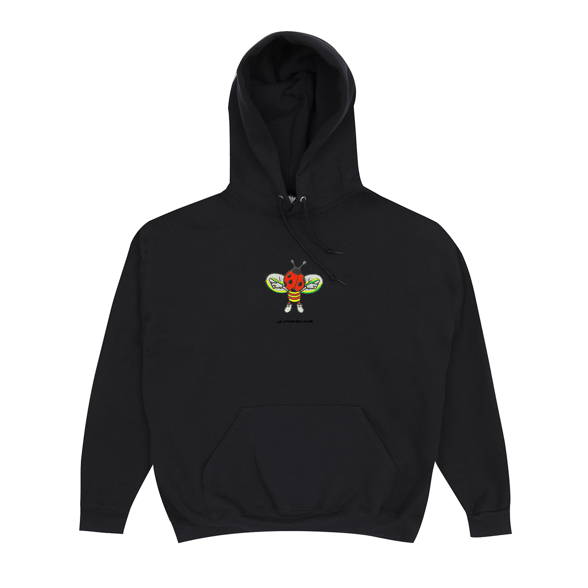 Limosine 'Bug' Hooded Sweatshirt - Black