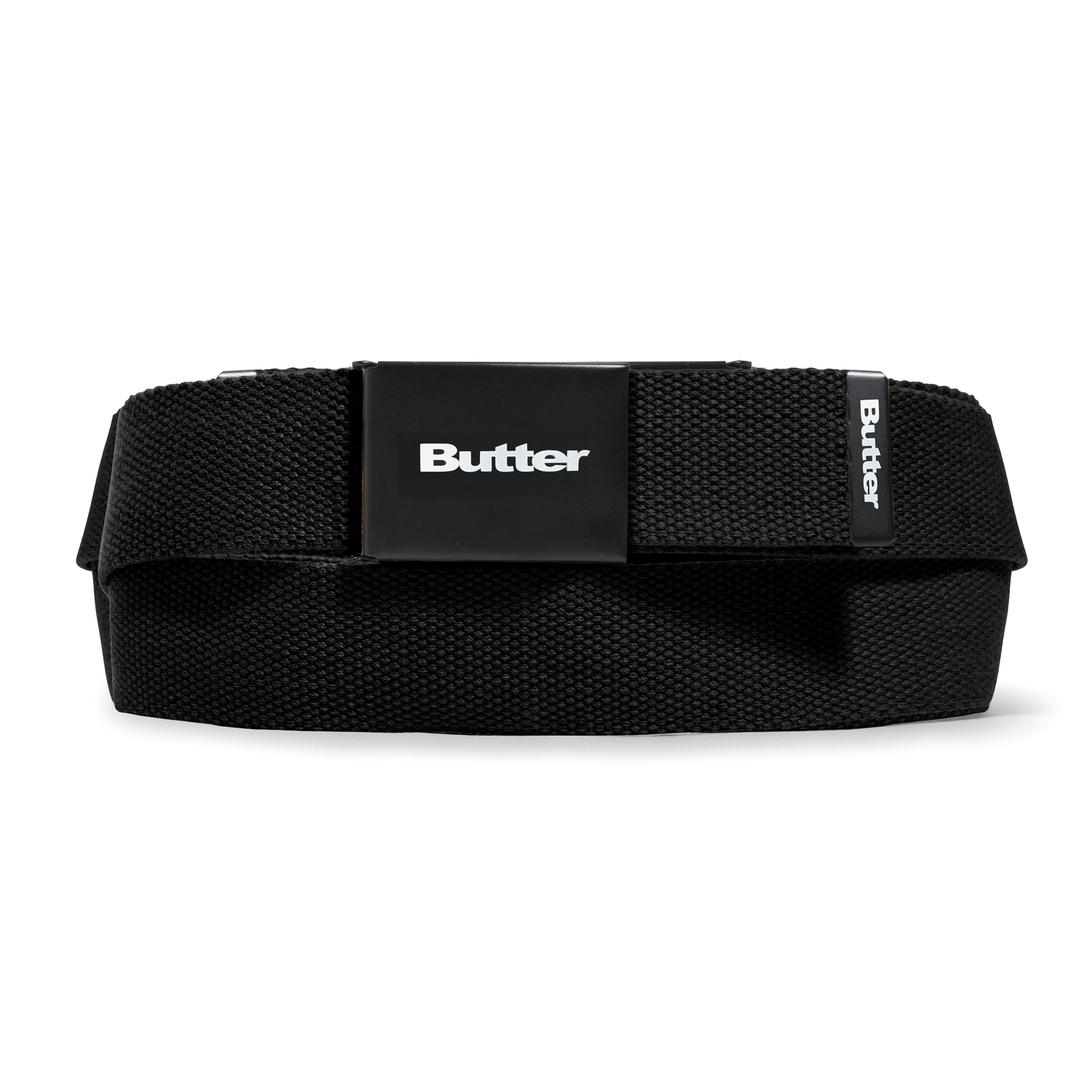 Butter Goods Logo Woven Belt - Black