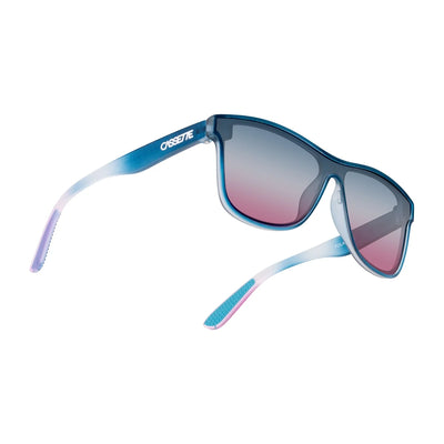 Cassette Optics Mercury - Blue Pink Face / Polarized Blue Pink Fade Mirror Lens