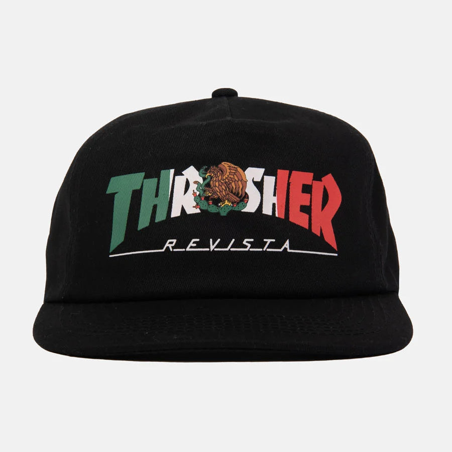 Thrasher Mexico Revista Snapback - Black