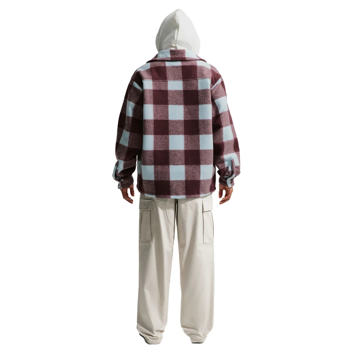 Nike SB Essentials Jacket - Glacier Blue/Burgundy Crush