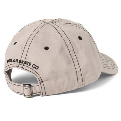 Polar Skate Co Sai Cap Contrast - Washed Grey