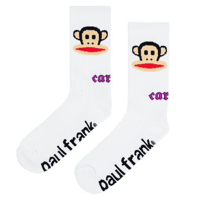 Carpet Paul Frank Socks - White