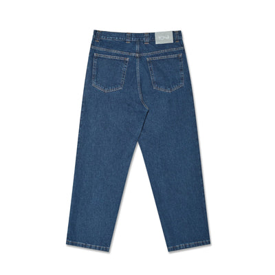 Polar Skate Co 93 Pants - Dark Blue w/ White Stitching