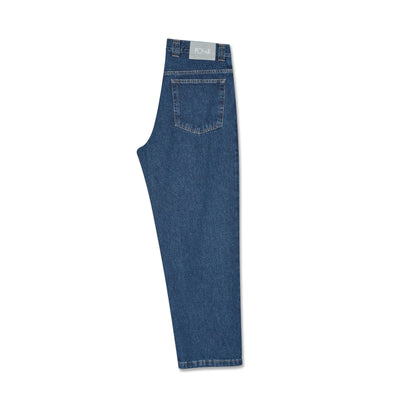 Polar Skate Co 93 Pants - Dark Blue w/ White Stitching