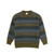 Polar Skate Co George Sweater - Blue Green Stripe