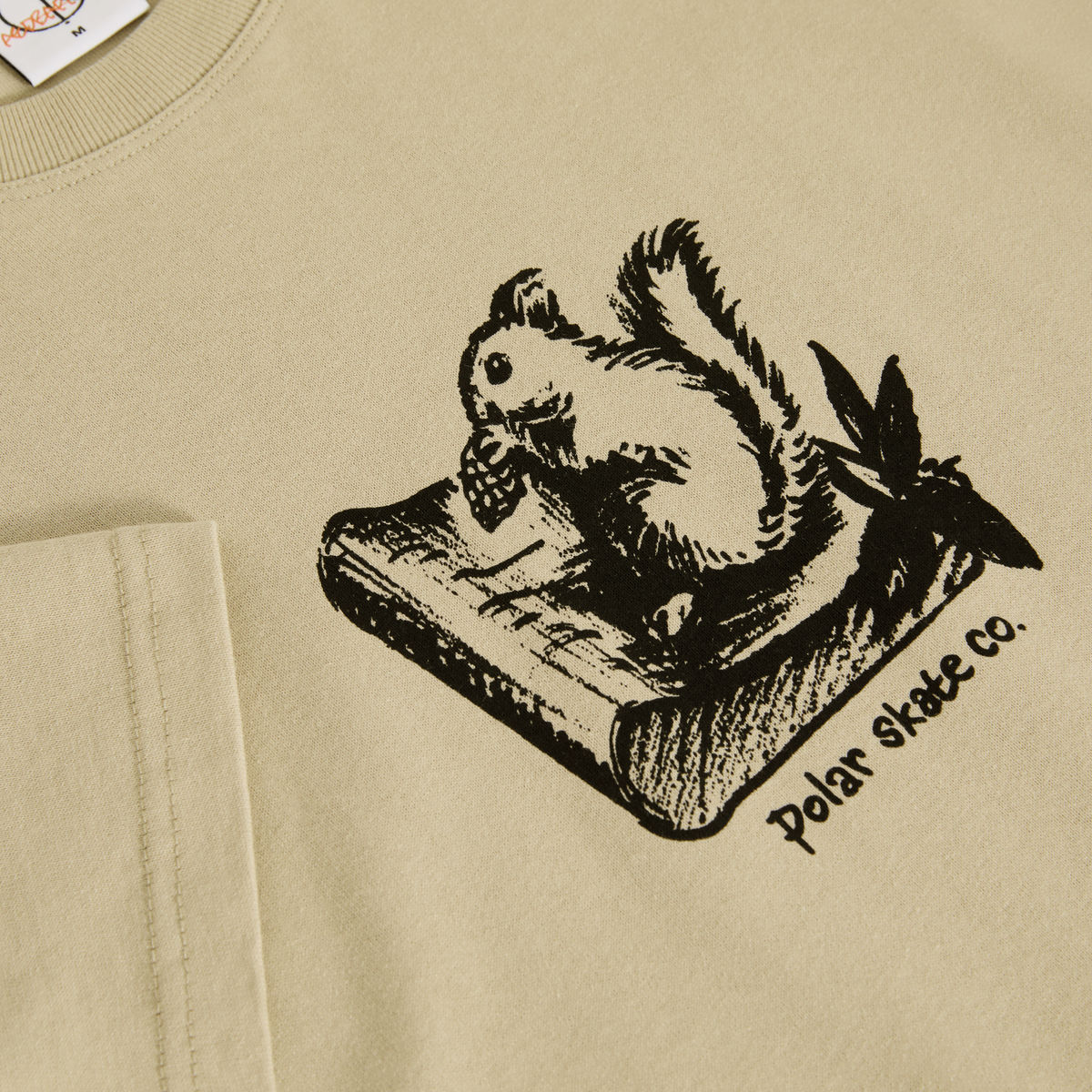 Polar Skate Co Burnside 2084 Tee - Sand