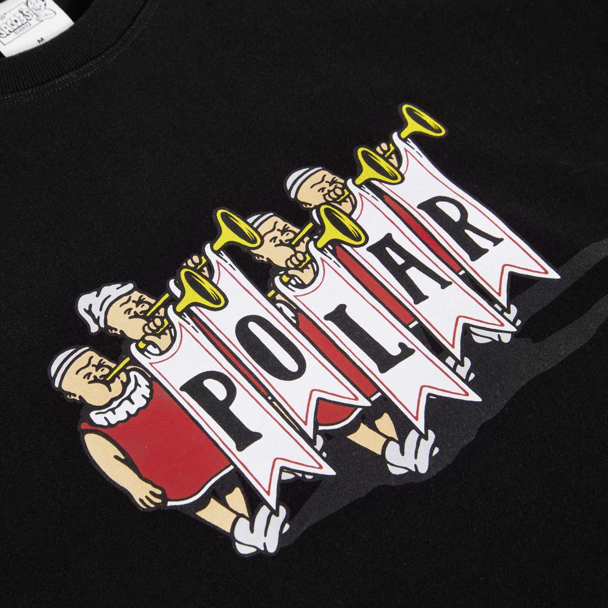 Polar Skate Co Trumpets Tee - Black