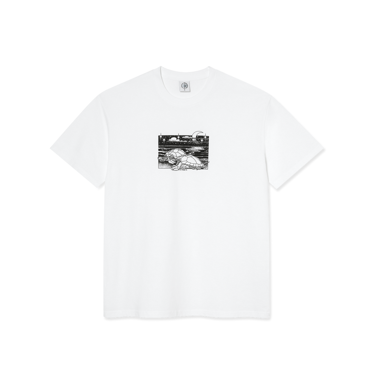 Polar Skate Co Turtle Town Tee - White