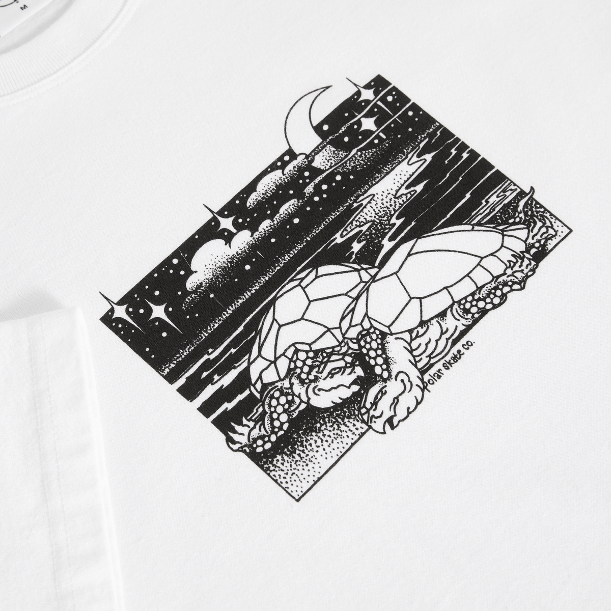 Polar Skate Co Turtle Town Tee - White