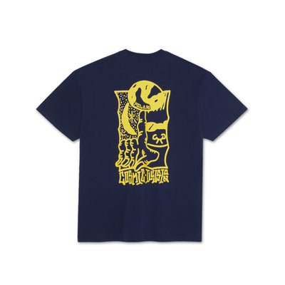 Polar Skate Co Cosmic Tee - Dark Blue