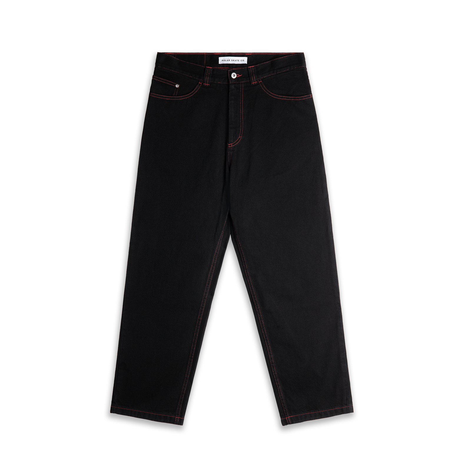 Polar Skate Co 93 Pants | Apocalypse Nun - Black/Red