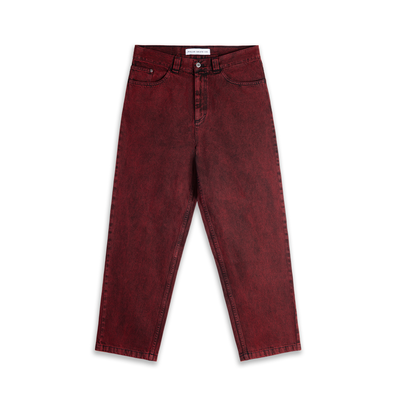 Polar Skate Co 93 Pants - Red Black