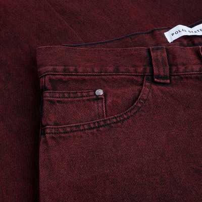 Polar Skate Co 93 Pants - Red Black