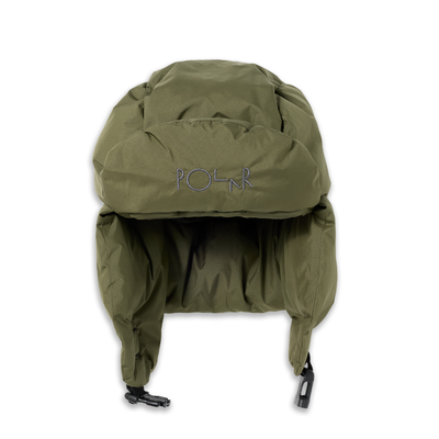 Polar Skate Co Ailu Puffer Hat - Army Green