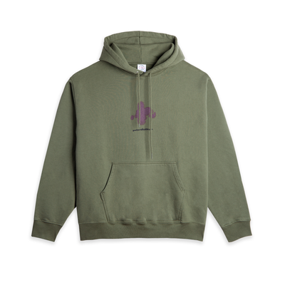 Polar Skate Co Dave Hoodie | Fighting Myself - Army Green