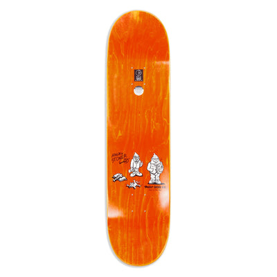 Polar Skate Co - Team 'Up Yours!' Deck - Grey