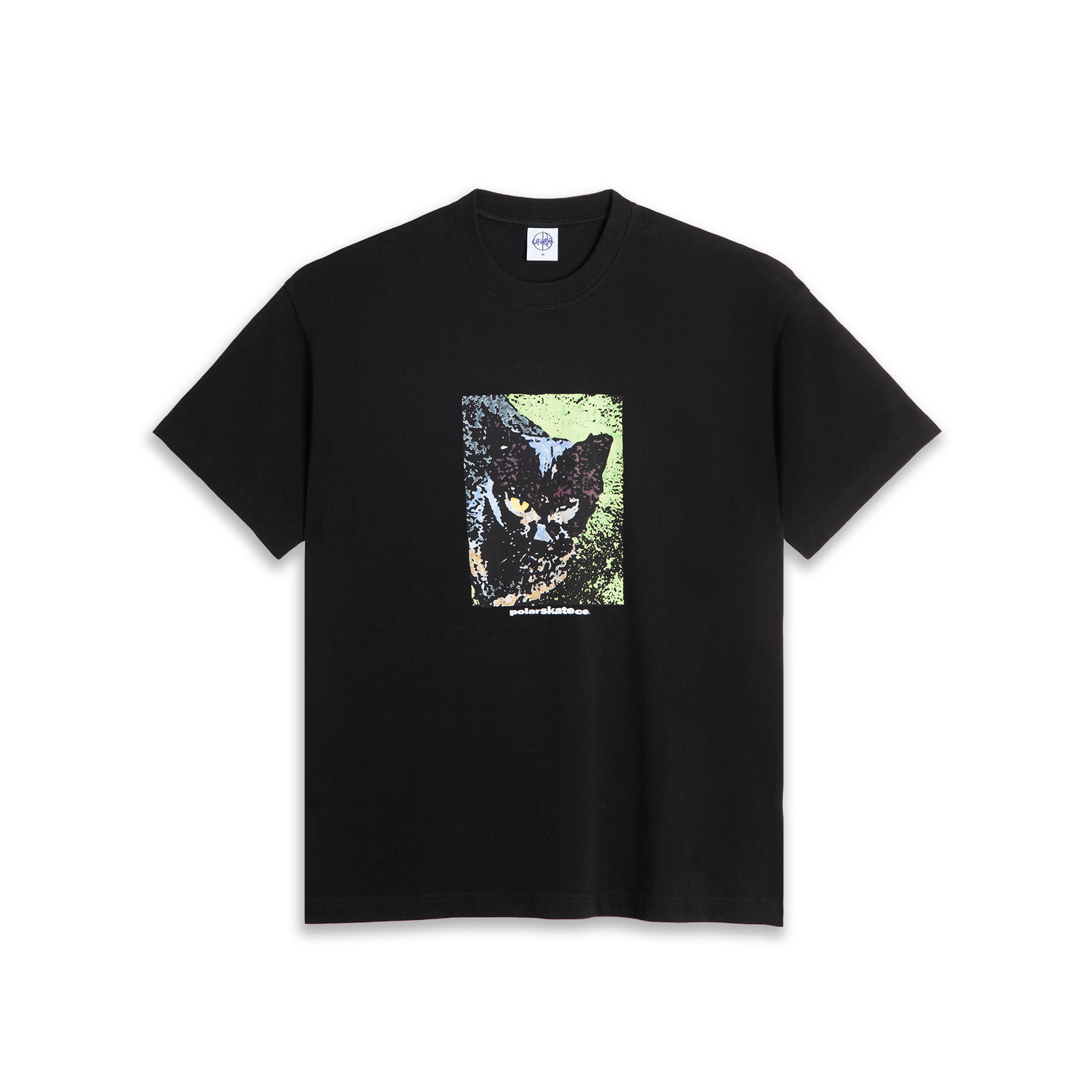 Polar Skate Co Tee | Cat - Black