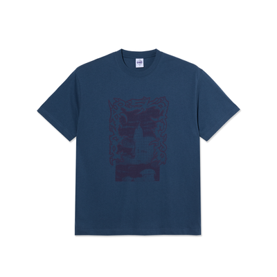 Polar Passing Resemblance Tee - Grey Blue
