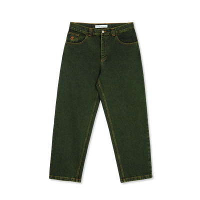 Polar Skate Co '93! Jeans - Chartreuse / Blue