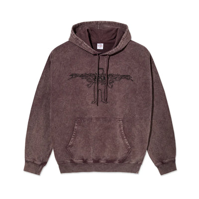 Polar Skate Co Acid Frank Hoodie Soul - Bordeaux