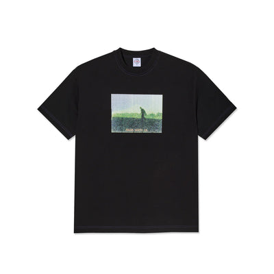 Polar Skate Co Doodle Contrast Tee Beach Walk - Black/Purple