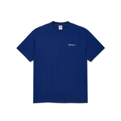Polar Skate Co Doodle Contrast Tee - Ultramarine / White